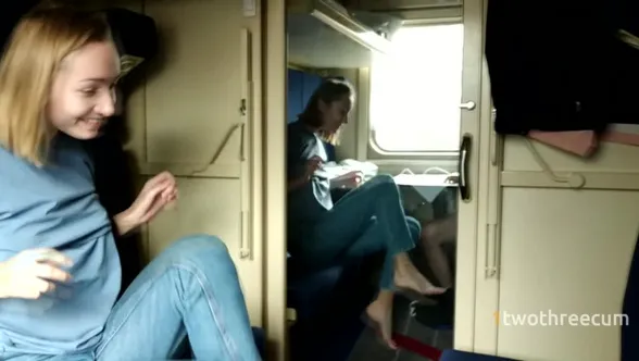 Train Traveler Sucking And Fucking Porn Video