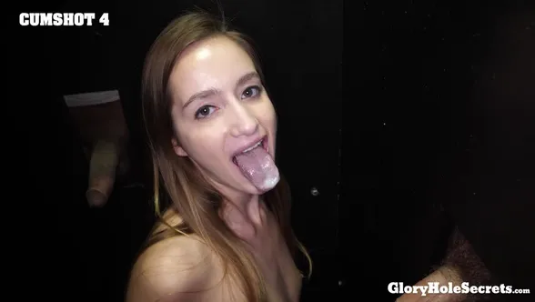 Gloryhole Secrets - Nadia Noja Use My Mouth, Slap My Face, Im Your Fucktoy Porn Video
