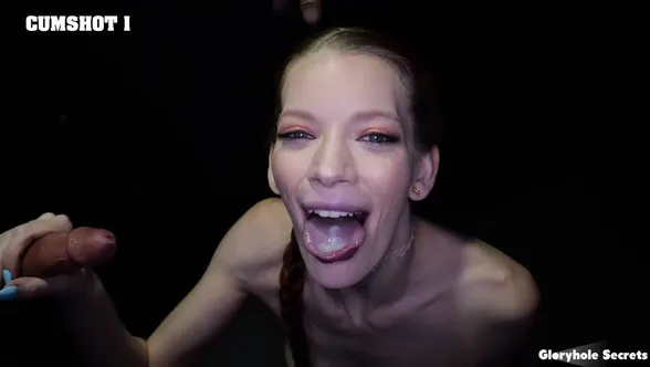 Gloryhole Secrets - Erin Everheart Slapping Her Pussy, Getting Her Nipples Squeezed 2nd Visit Porn Video